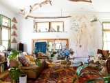 Ngôi nhà mộc mạc phóng khoáng với phong cách nội thất Bohemian 